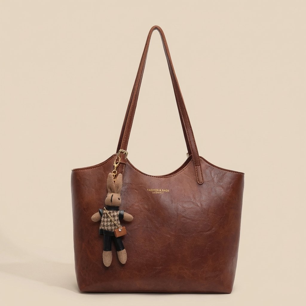 Tracy | Schultertasche aus weichem veganem Leder 5