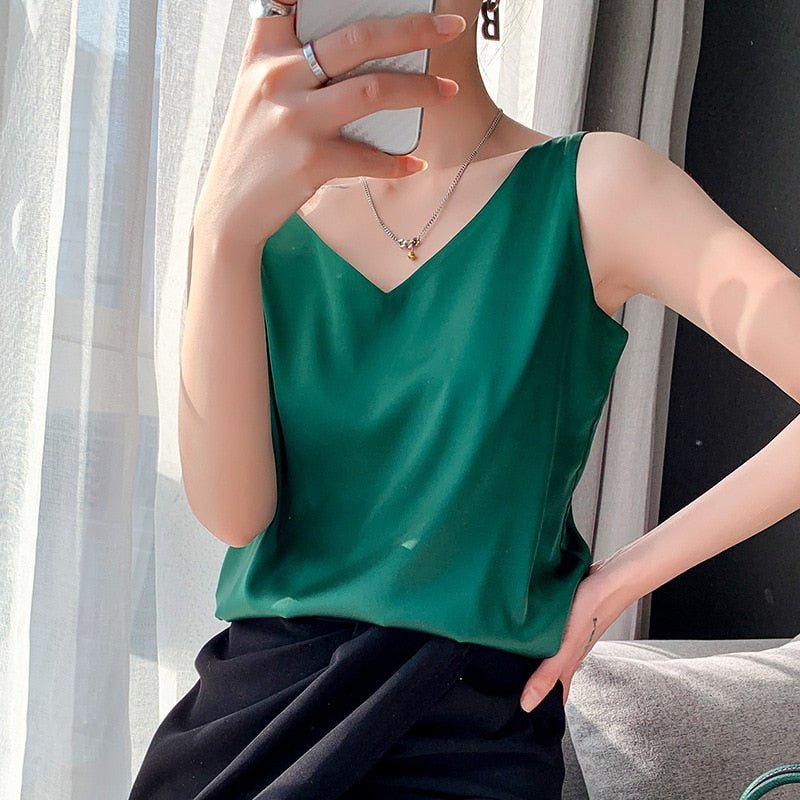 TrigaLa | Atmungsaktives, Elegantes &amp; Weiches Damen-Tanktop 1