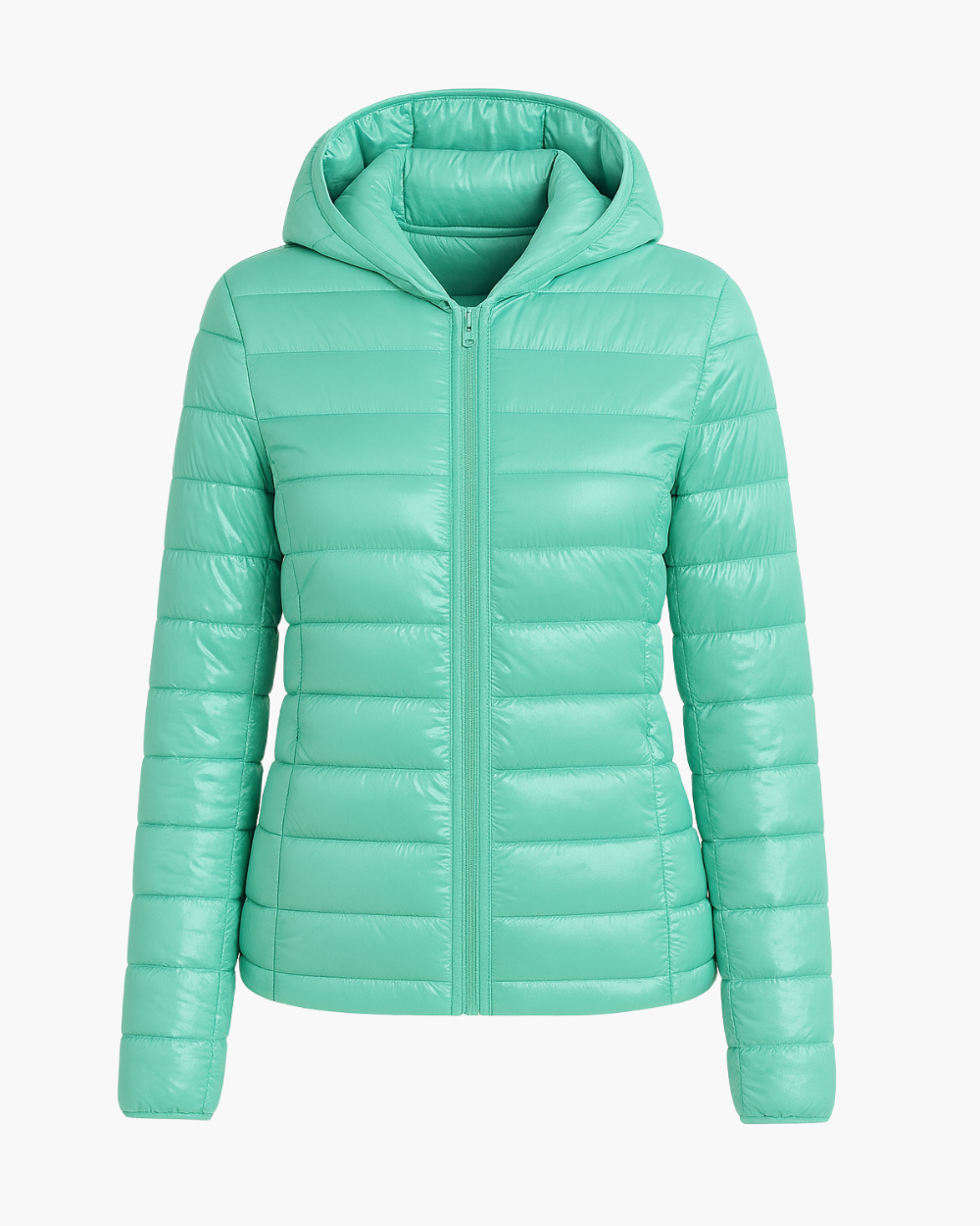 Leichte Steppjacke mit Kapuze