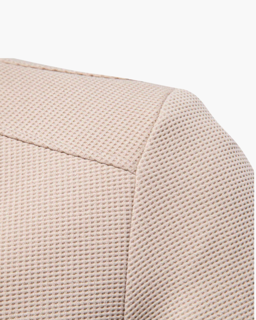 Gerippter Blouson mit Reißverschluss und Stehkragen