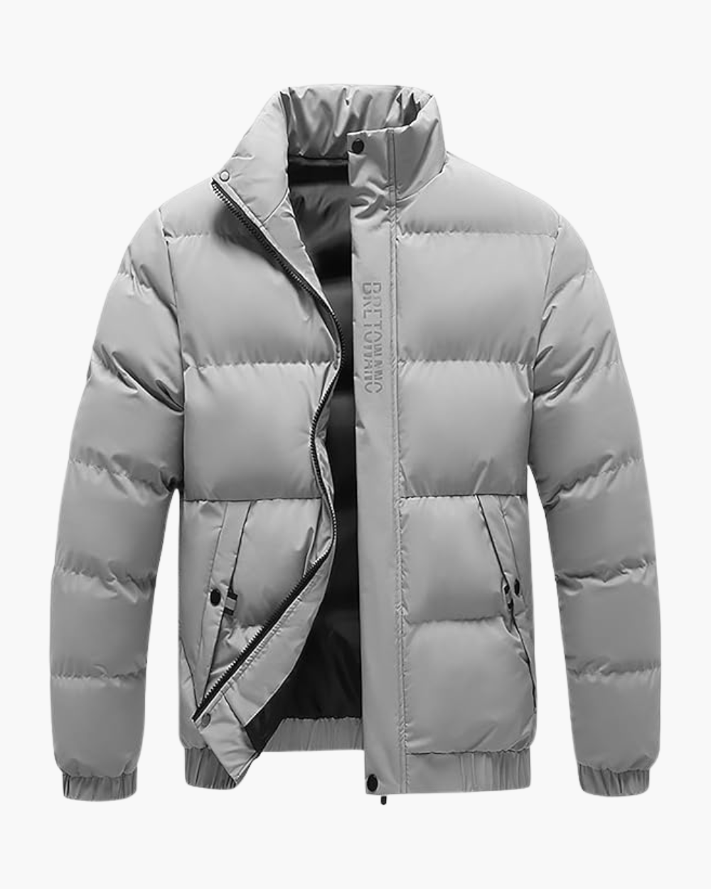 Kurze Steppjacke für Herren – warm gefüttert und windabweisend