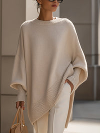 Nora | Weicher und moderner Wollmischung Oversize Pullover