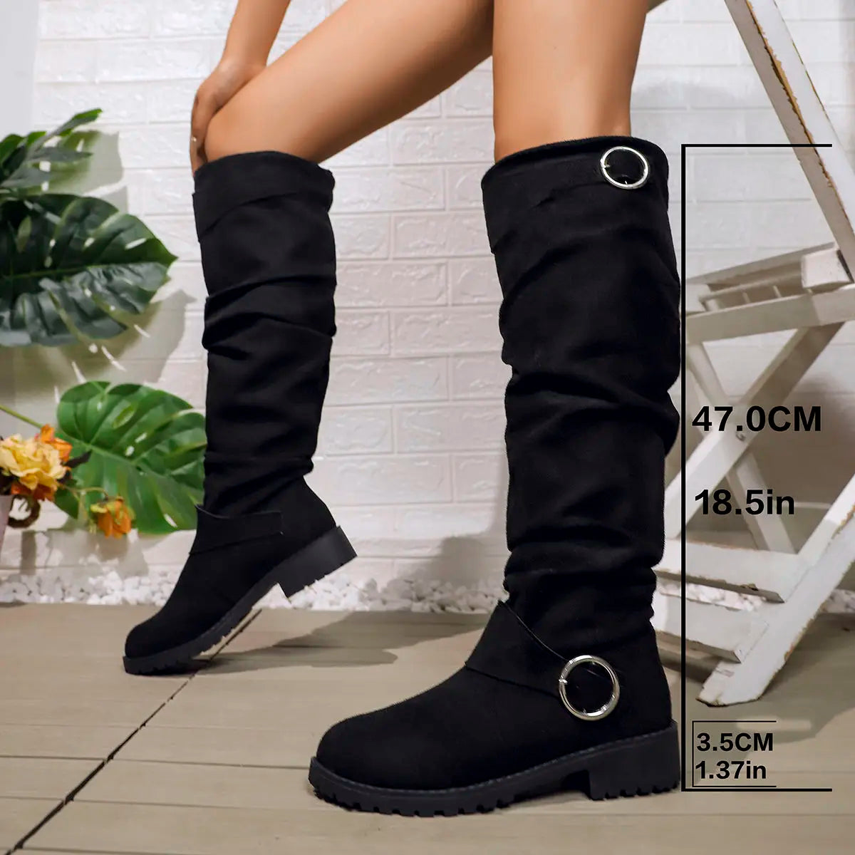 Victoria | Elegante und moderne kniehohe Damenstiefel 0