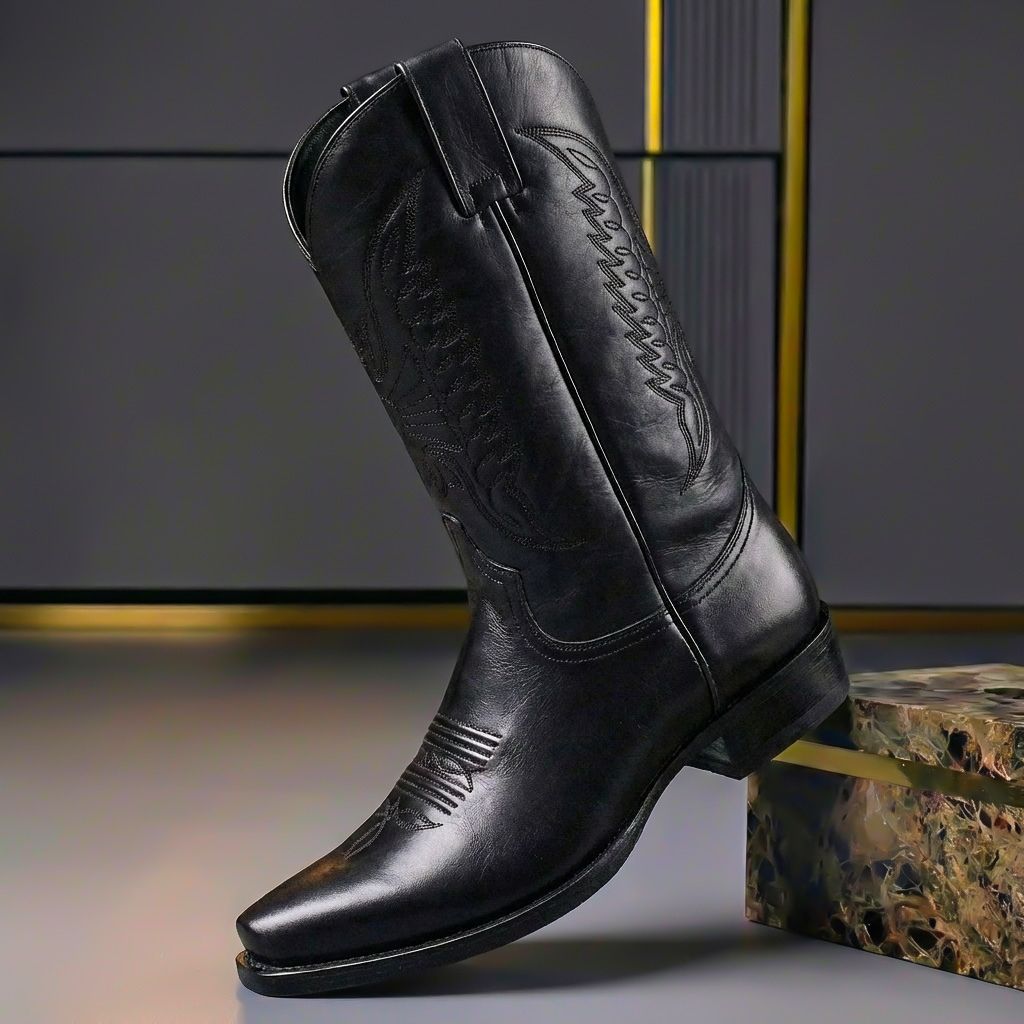 Victoria | Polierte Lederstiefel im Heritage-Stil 1