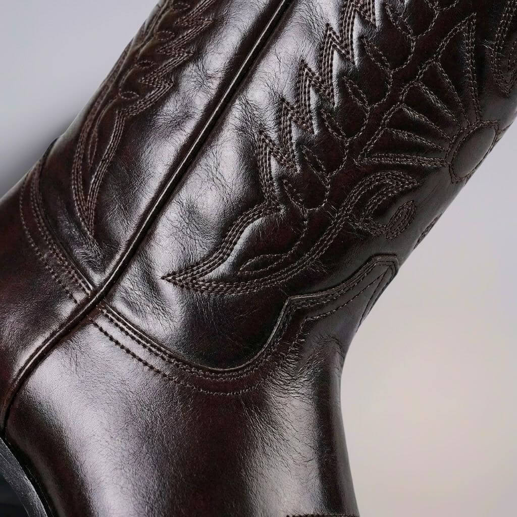 Victoria | Polierte Lederstiefel im Heritage-Stil 3