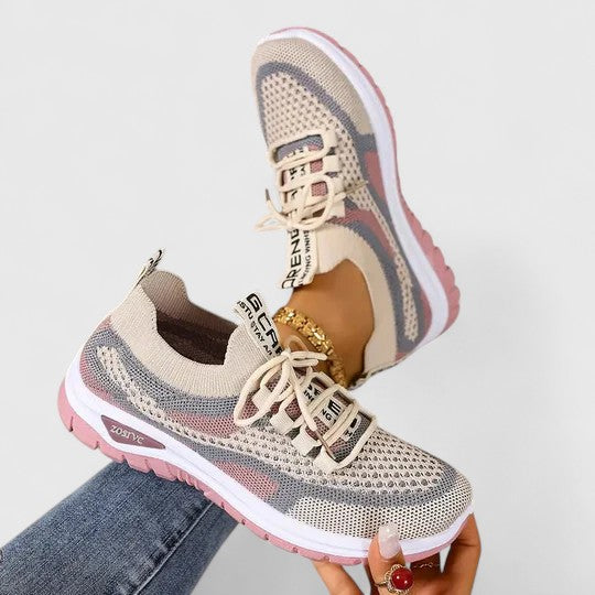 Viola | Atmungsaktive, Stützende &amp; Bequeme Damen Walking-Sneaker 3
