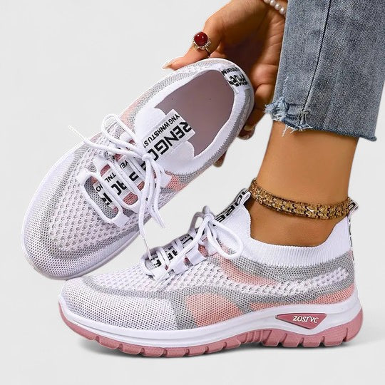 Viola | Atmungsaktive, Stützende &amp; Bequeme Damen Walking-Sneaker 4