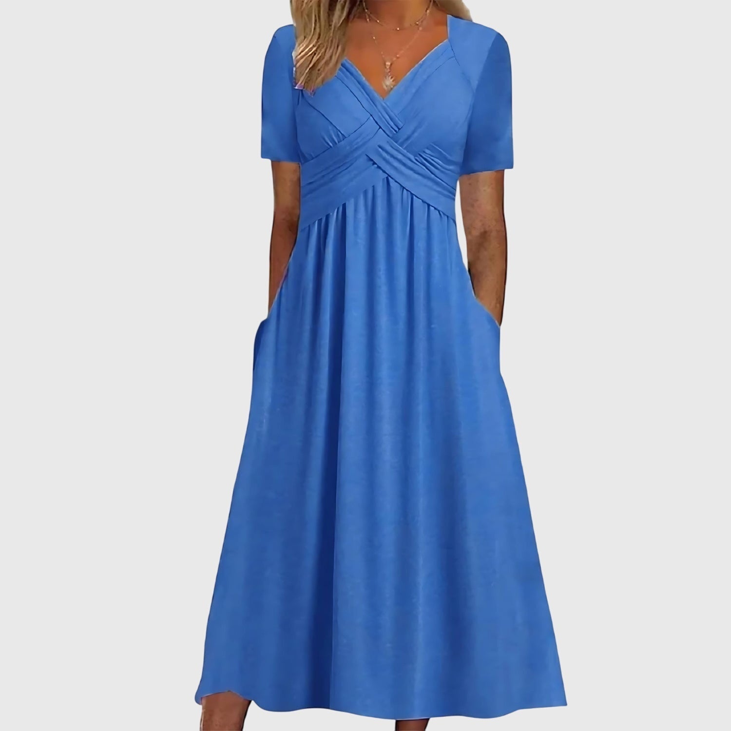 Viola | Elegantes Midikleid mit Bauchkontrolle – Festliche Kleider Damen für Jeden Anlass 1