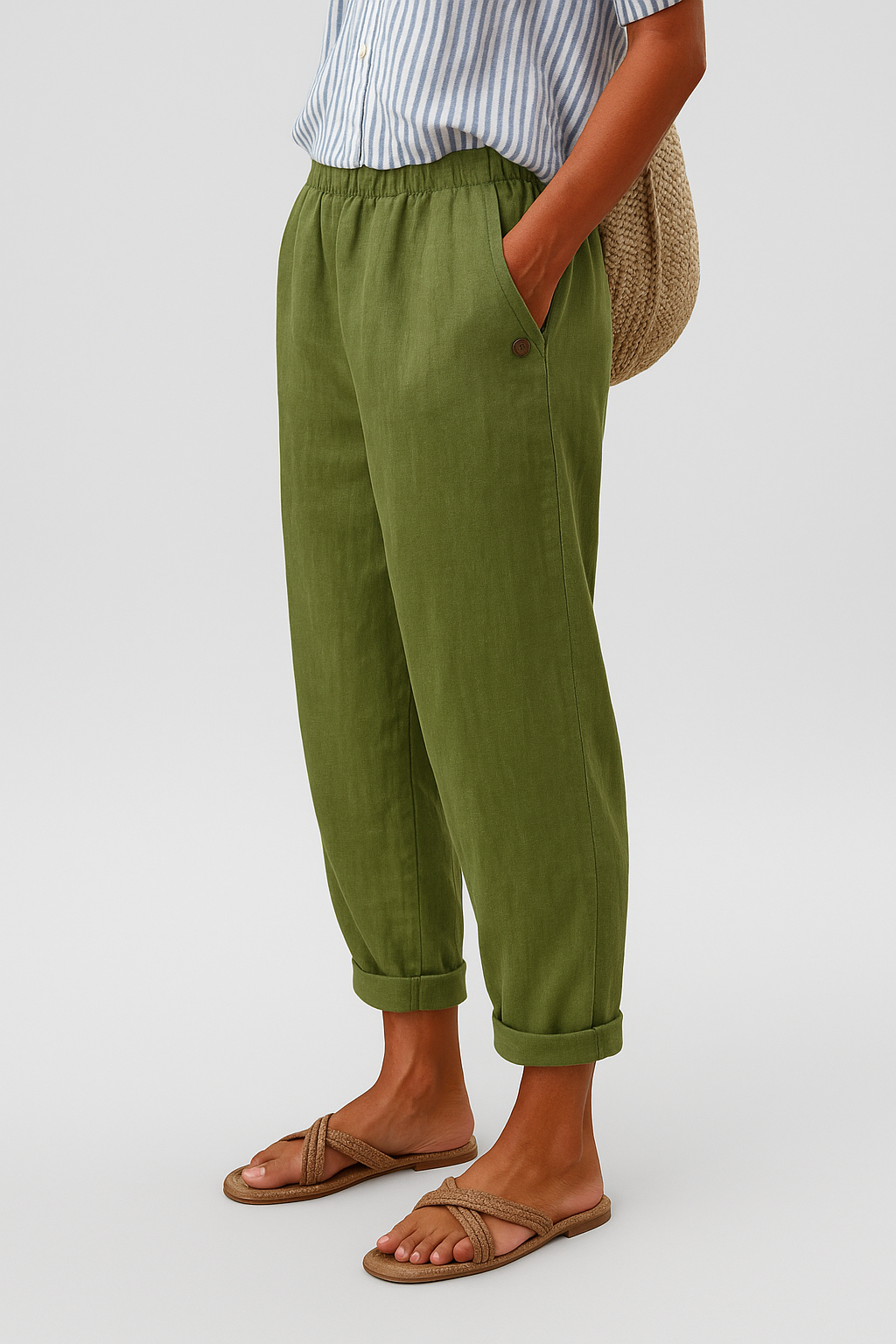 Wanda | Atmungsaktive, Elegante & Bequeme Hose mit Seitentaschen 1