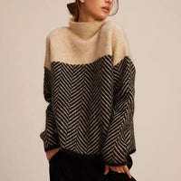 Julia | Trendiger und kuscheliger Damen Rollkragenpullover