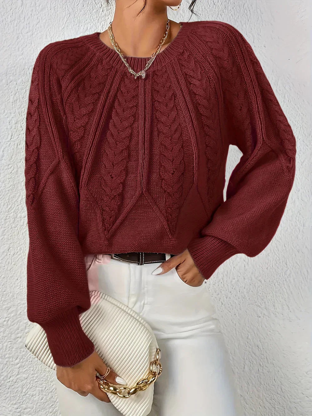 Willow | Moderner Strickpullover 1