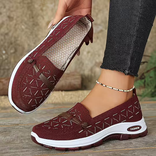 Xylah | Atmungsaktive Slip-on Wanderschuhe Damen – Bequem & Vielseitig für Jeden Tag 6