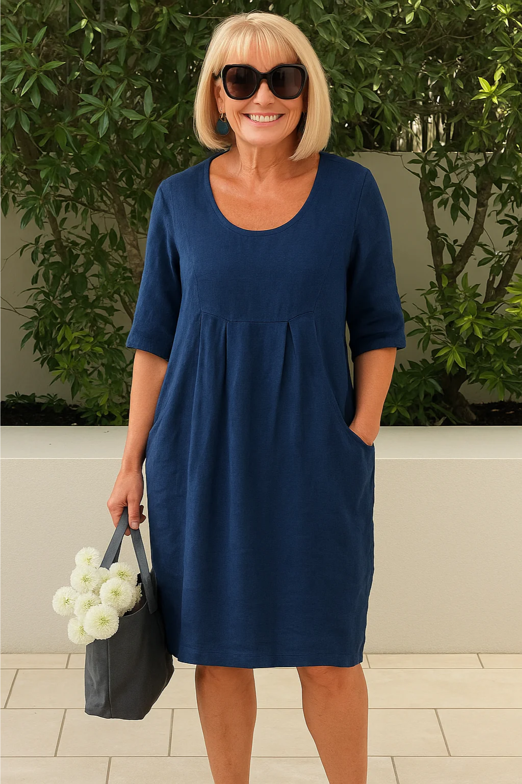 Ysolde | Luftig, Bequem & Feminin Damenkleid – Figurschmeichelndes Kleid für Jeden Tag 1