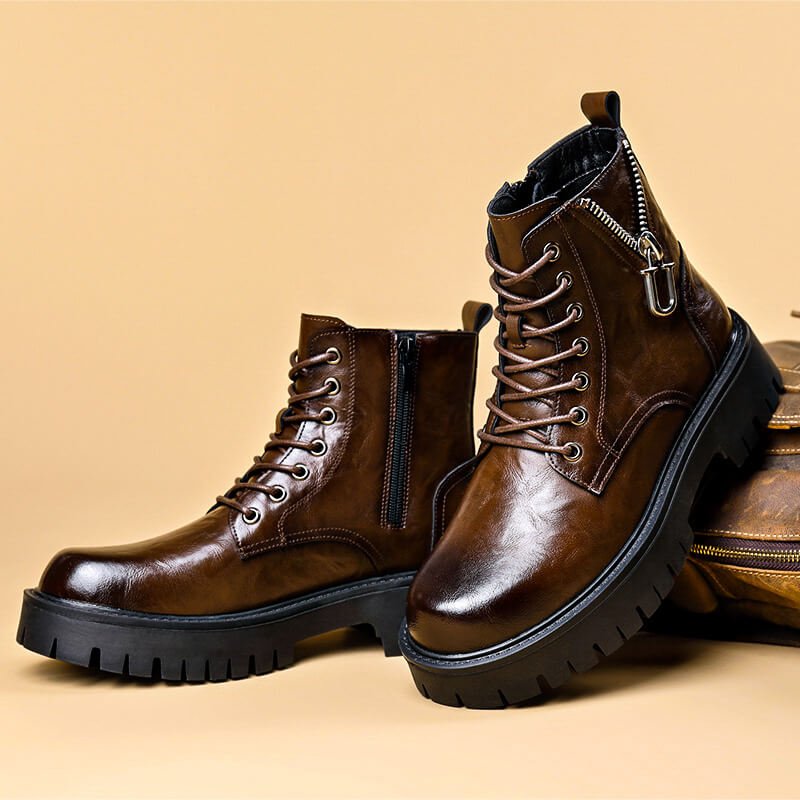 Zachary | Robuste Eleganz und hochwertige Lederstiefel 2