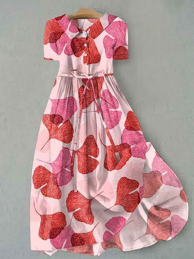 Zalinda | Elegantes Blumenkleid Damen für Festliche Anlässe 0