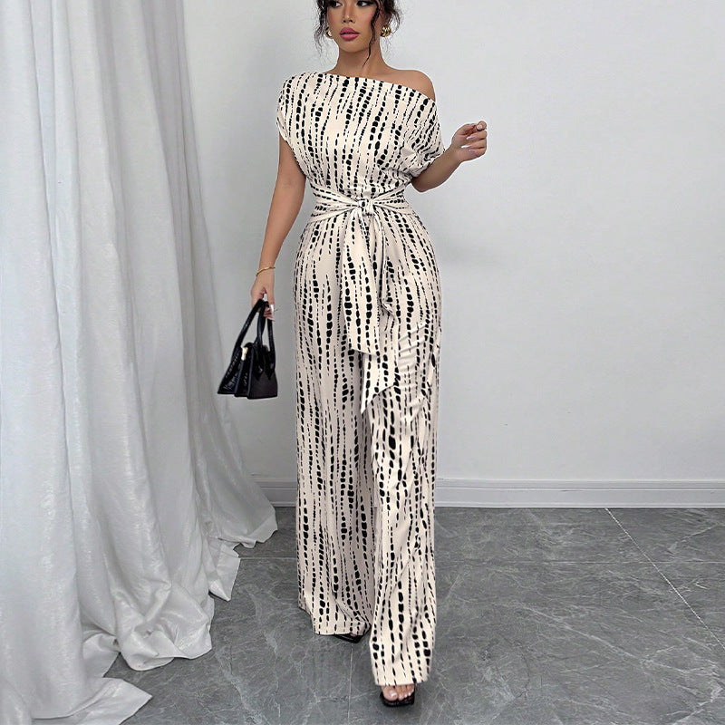 Zara | Eleganter, Auffälliger Damen Jumpsuit – Festlich & Weites Bein in Schwarz 2