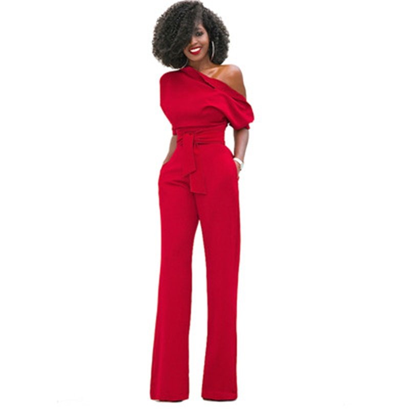 Zara | Eleganter, Schulterfreier Damen Jumpsuit für Festliche Anlässe 1