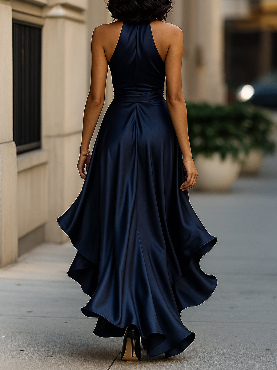 Zelara | Dramatisches Festliches Maxikleid mit Hohem Schlitz 4
