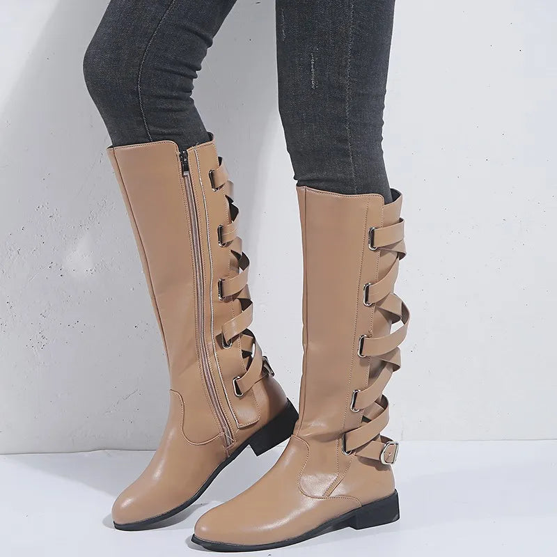 Sophia | Elegante Und Klassische Kniehohe Stiefel