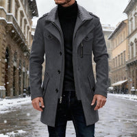 Henrik | Maßgeschneiderter und warmer Herren-Trenchcoat