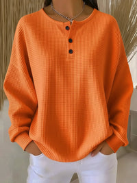 Sophia | Moderner Und Bequemer Damen Strickpullover mit Waffelstruktur