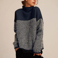 Clara | Kuscheliger Und Eleganter Oversized-Rollkragenpullover