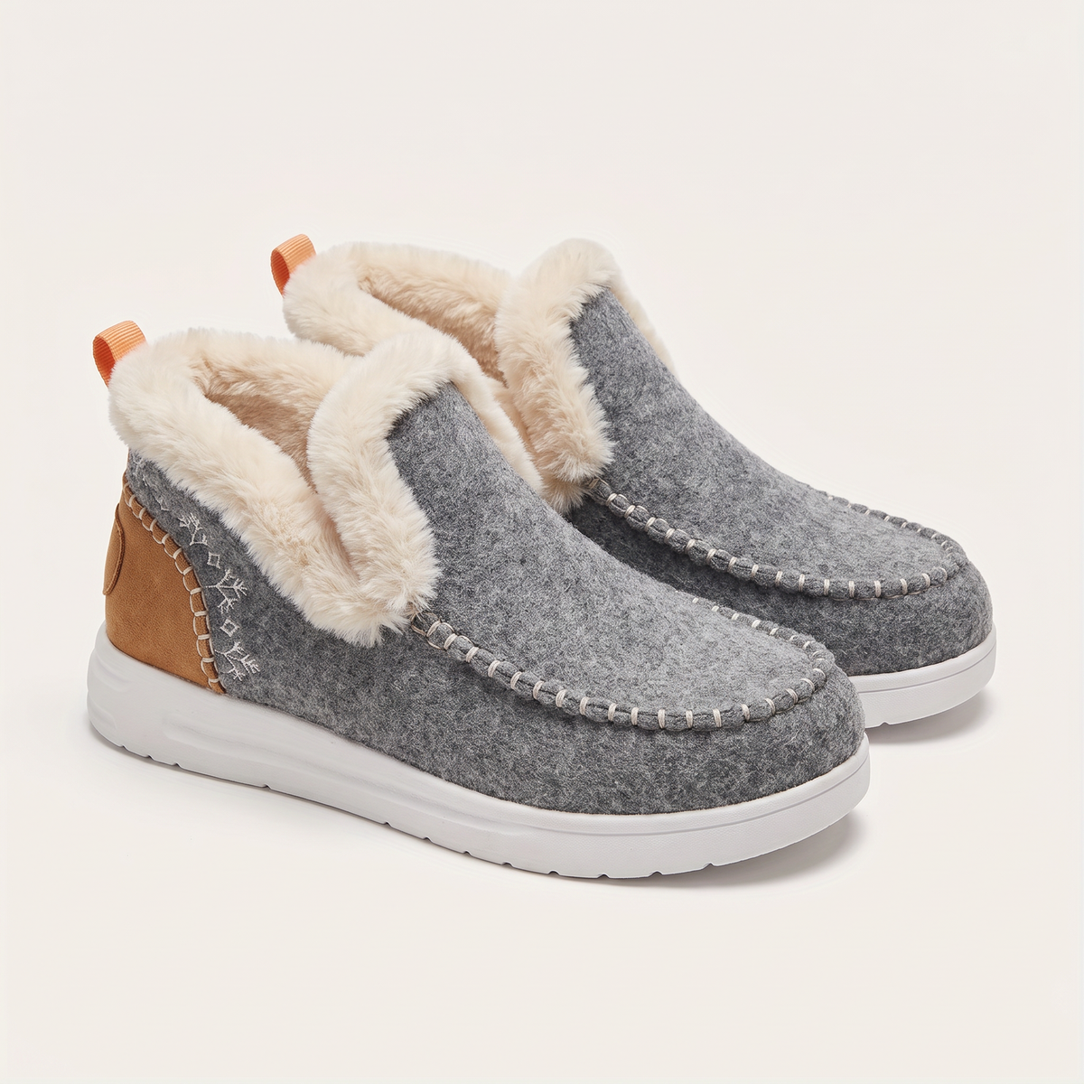 Feland | Slip-On Boots – Gemütliche Fleece-Linie für Frauen