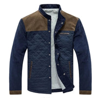Maximilian | Moderne und Robuste Gestepptjacke mit Patchwork-Design