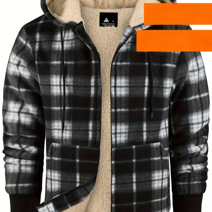 Tobias | Bequeme und vielseitige Herren Kapuzenjacke mit Holzfäller