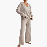 Jessica | Bequem und lässiges Strick-Loungewear-Set