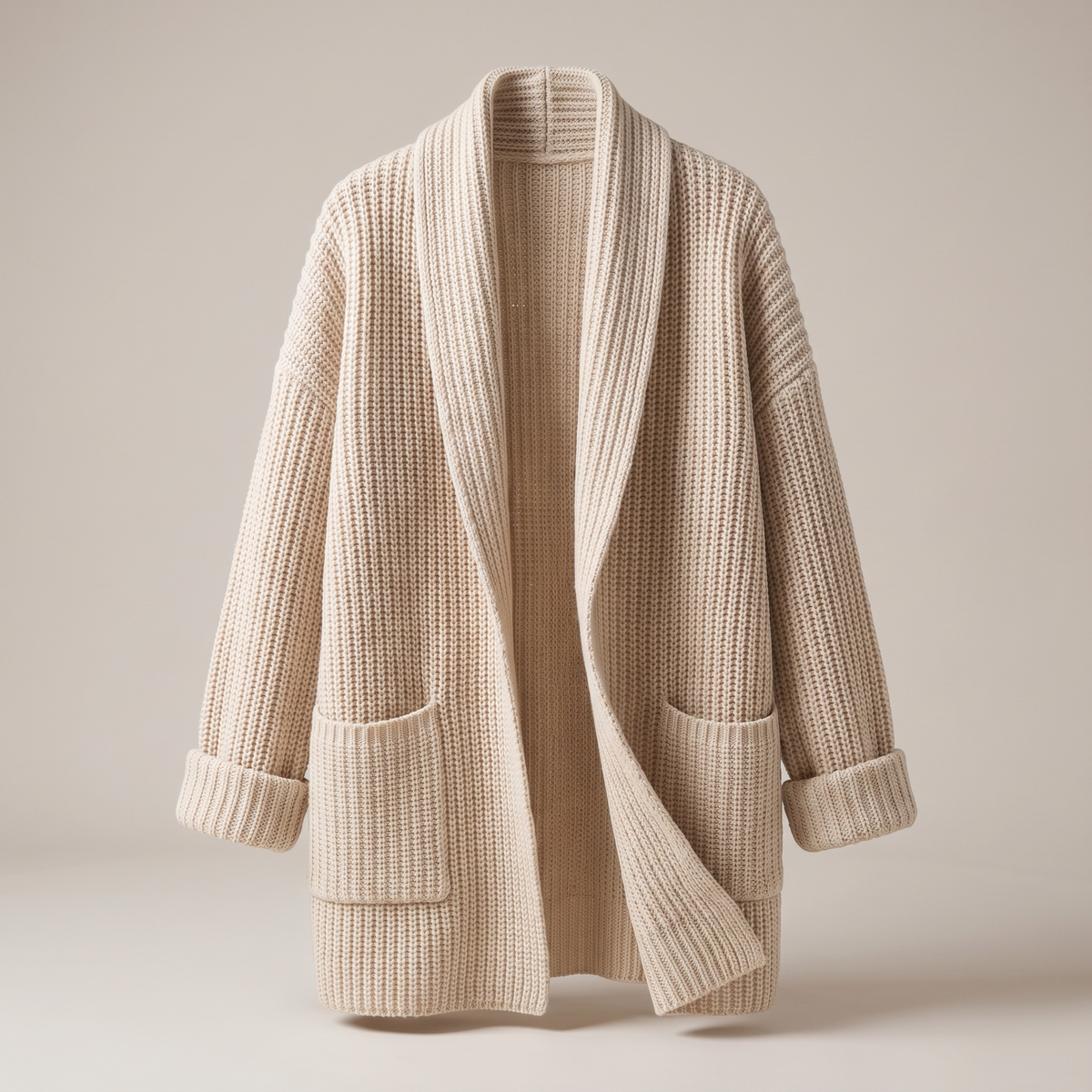 Thalira | Wollcardigan – Bequemer Oversized Stil für Damen