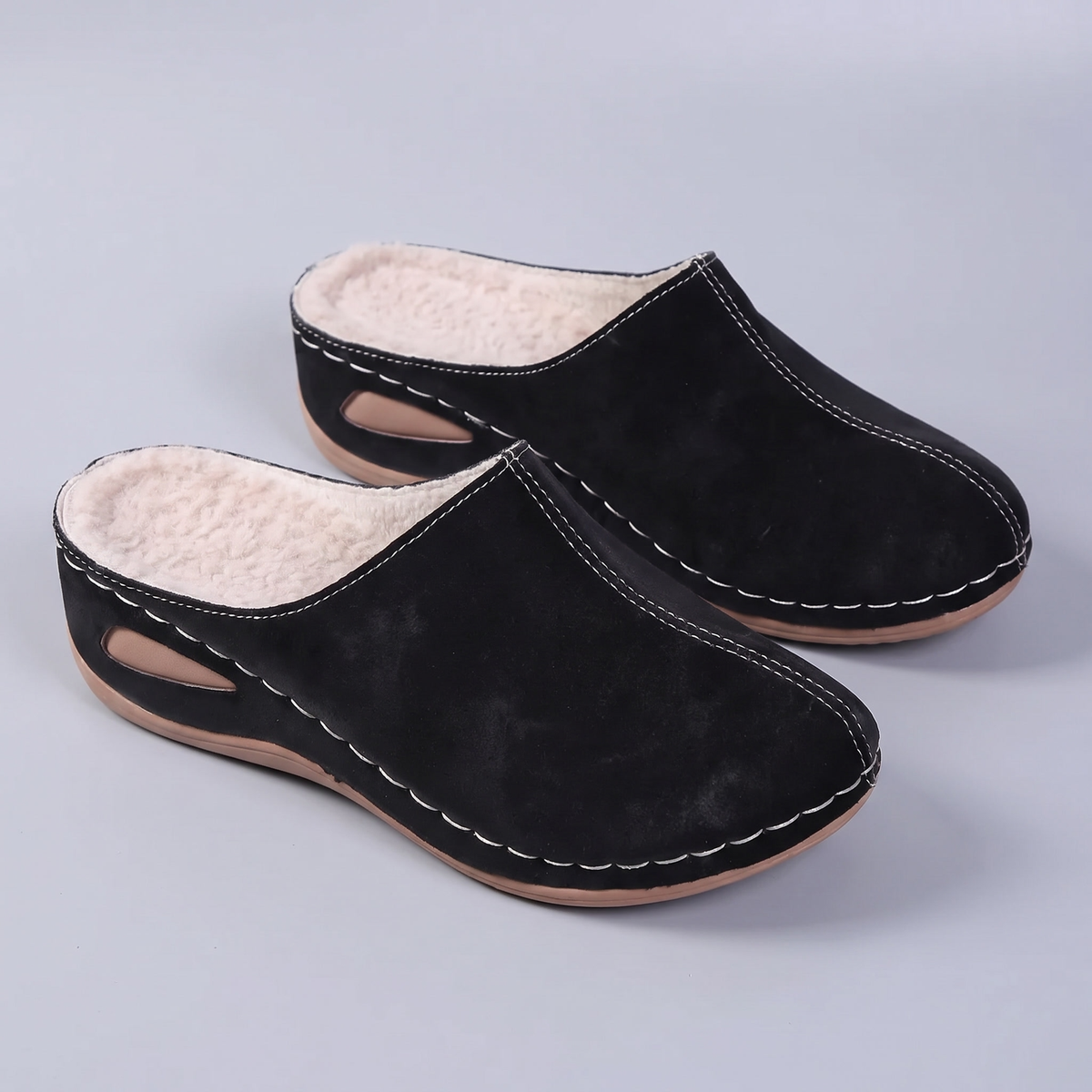 Florence | Orthopädische Komfortschuhe – Kuscheliges Design für Zuhause