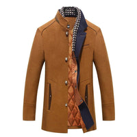 Mathias | Eleganter und warmer Herren Wollmantel