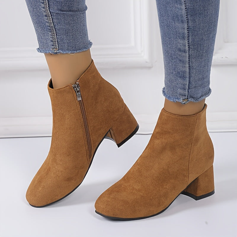Emilia | Vielseitige Chelsea Stiefeletten mit niedrigem Absatz