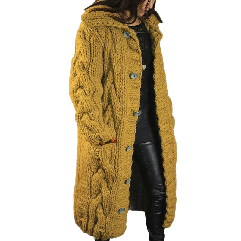 Katharina | Bequemer und Stilvoller Strick Strickjacke