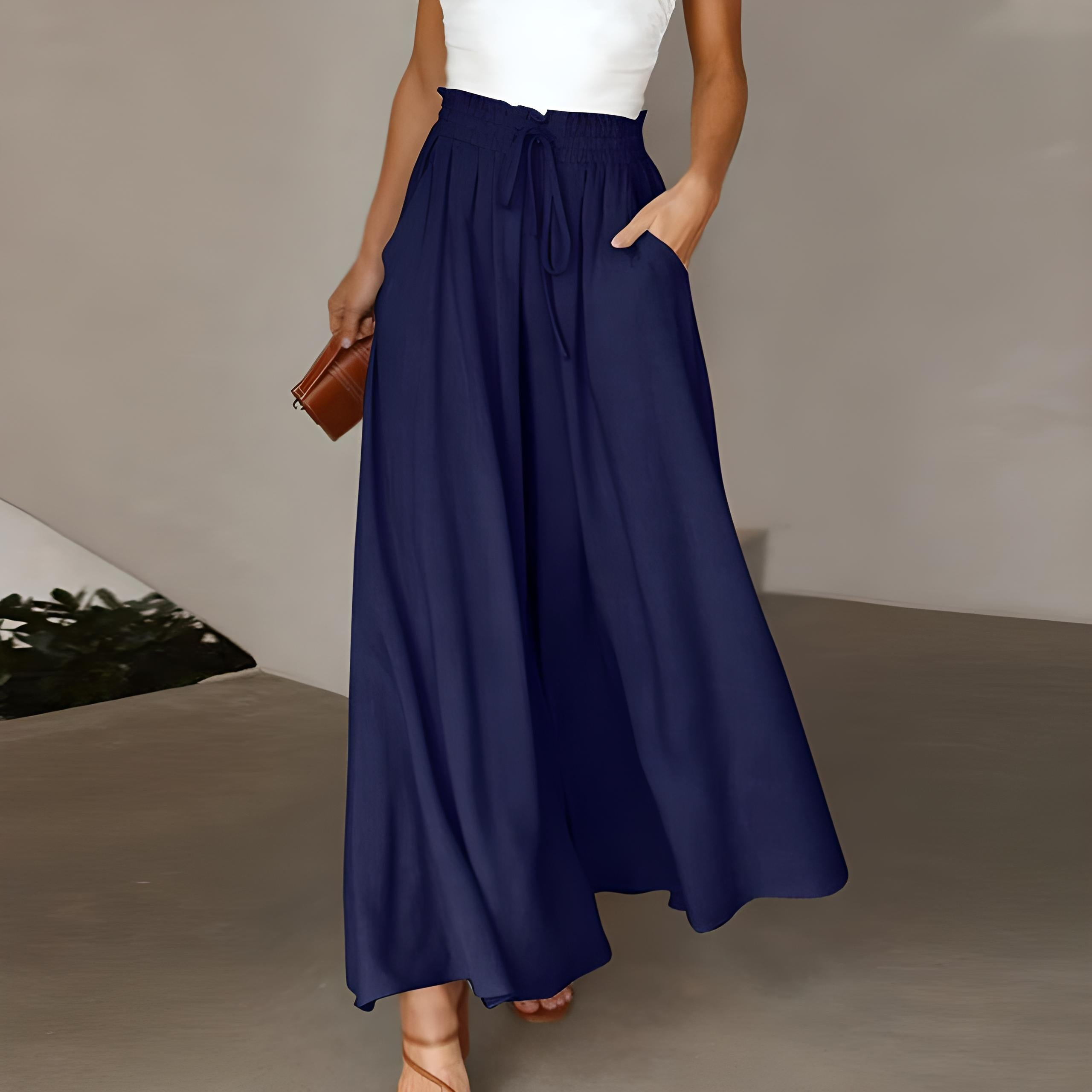 Emily | Elegante und bequeme Weitbein Hose