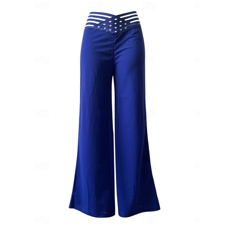 Priscilla | High-Waist Wide-Leg Trousers for Effortless Style
