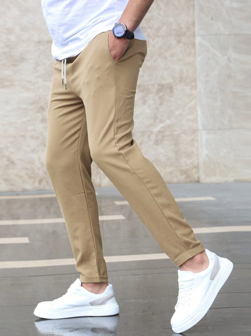 Liam | Stretch Pants – Bequemer Fit für Vielseitigen Stil