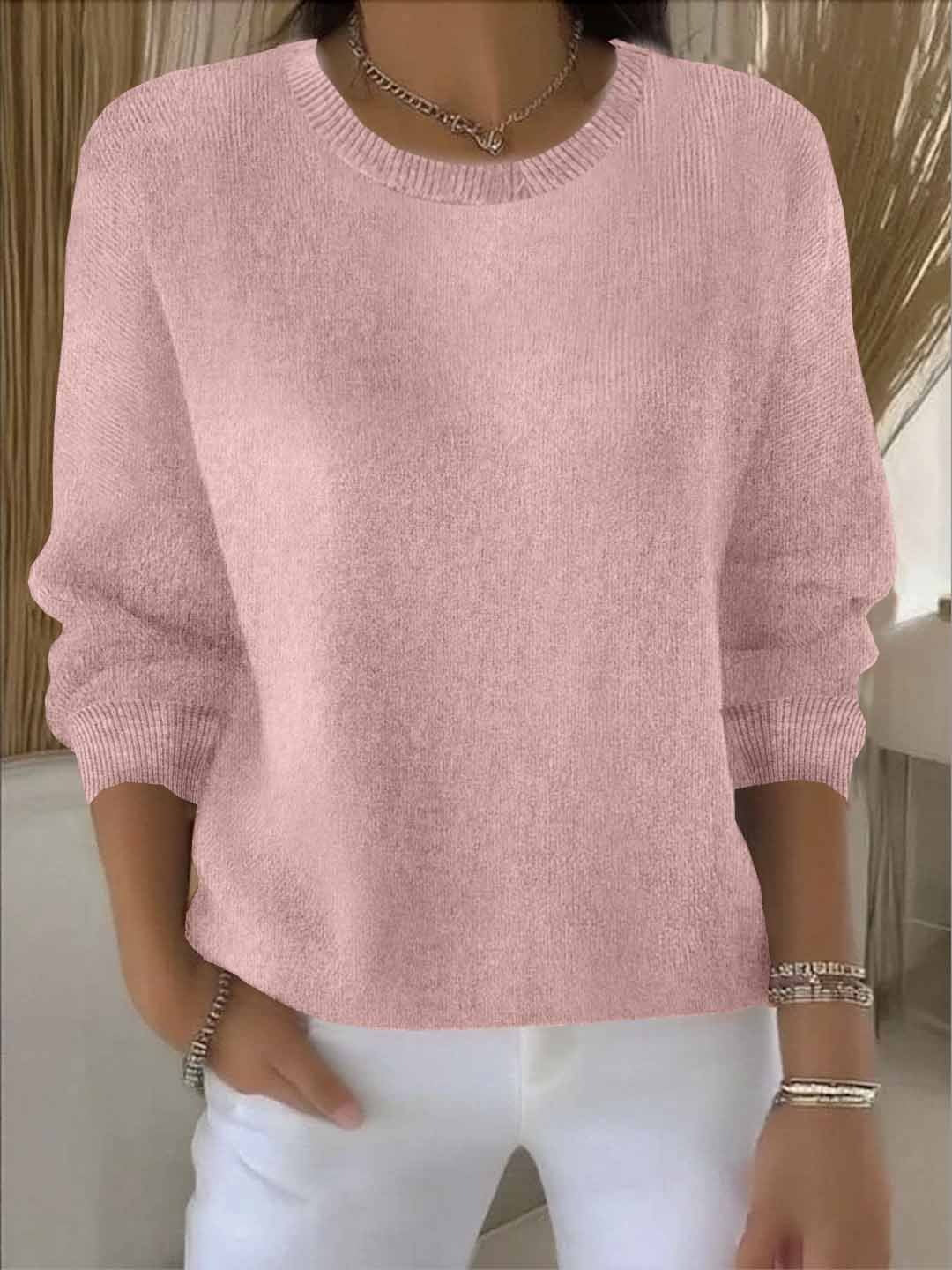 Karin | Gemütlicher und bequemer Winter strickpullover