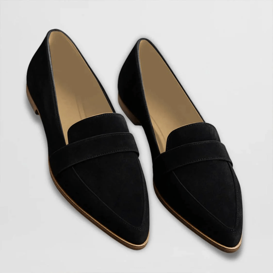 Sophia | Elegante and Zeitlose Damen Leder Loafer