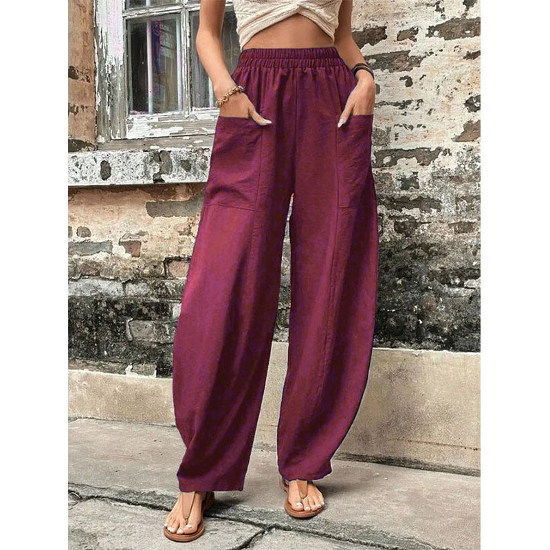 Johanna | Elegante und bequeme Weitbein Palazzohose