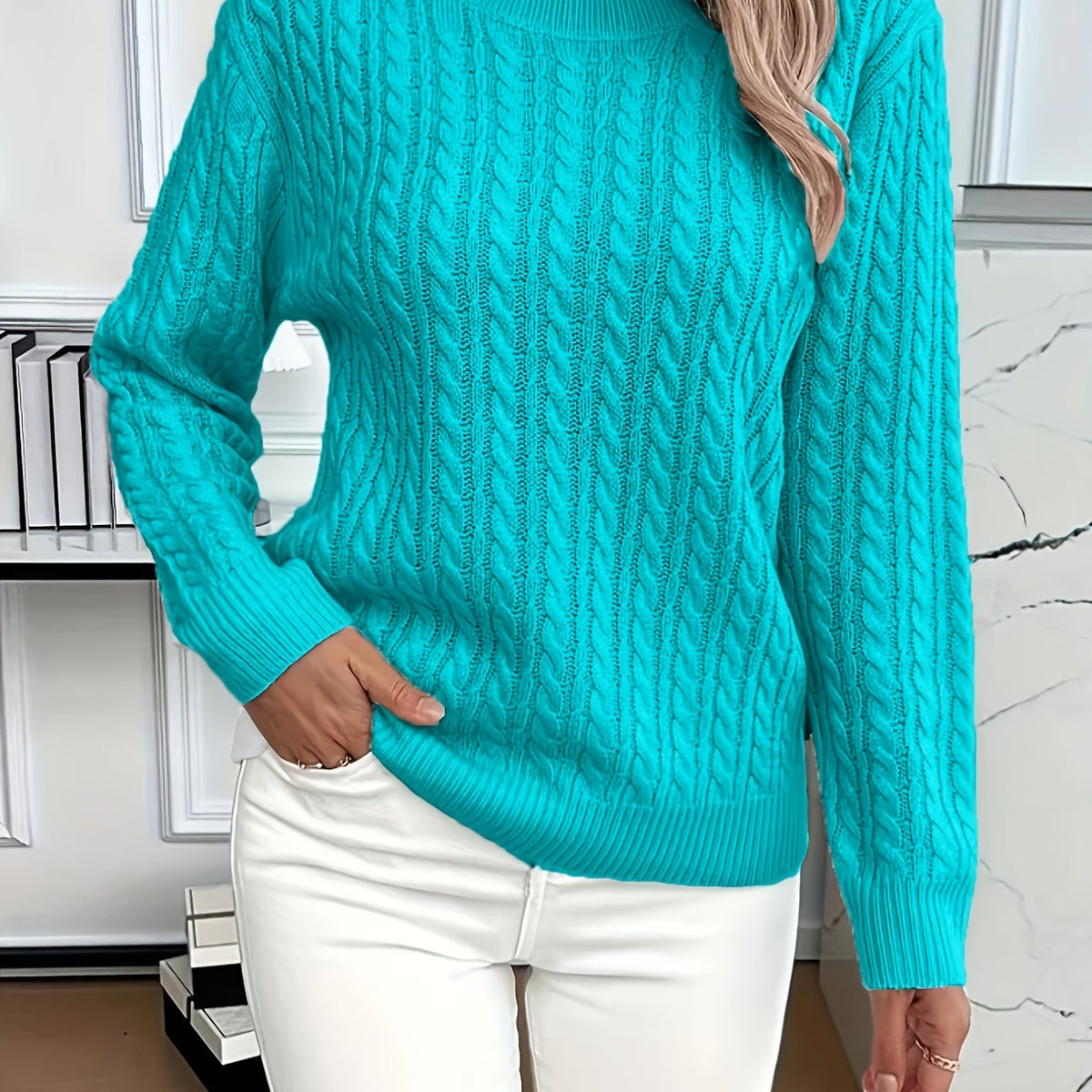 Lena | Moderner Und Weicher High-Low Strickpullover