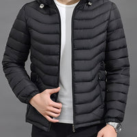 Julian | Leichte und vielseitige Pufferjacke mit Kapuze