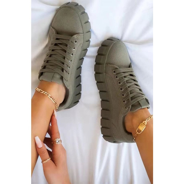 Avery | Stilvolle und stützende orthopädische Plateau Sneaker
