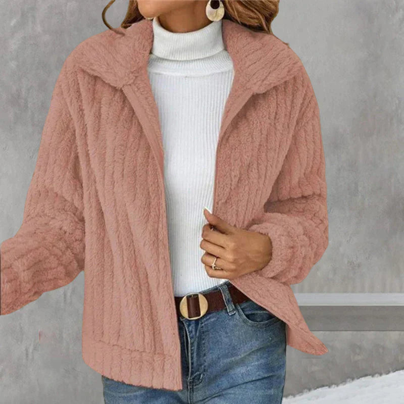 Sandra | Stilvolle und bequeme kurze Stric Strickjacke