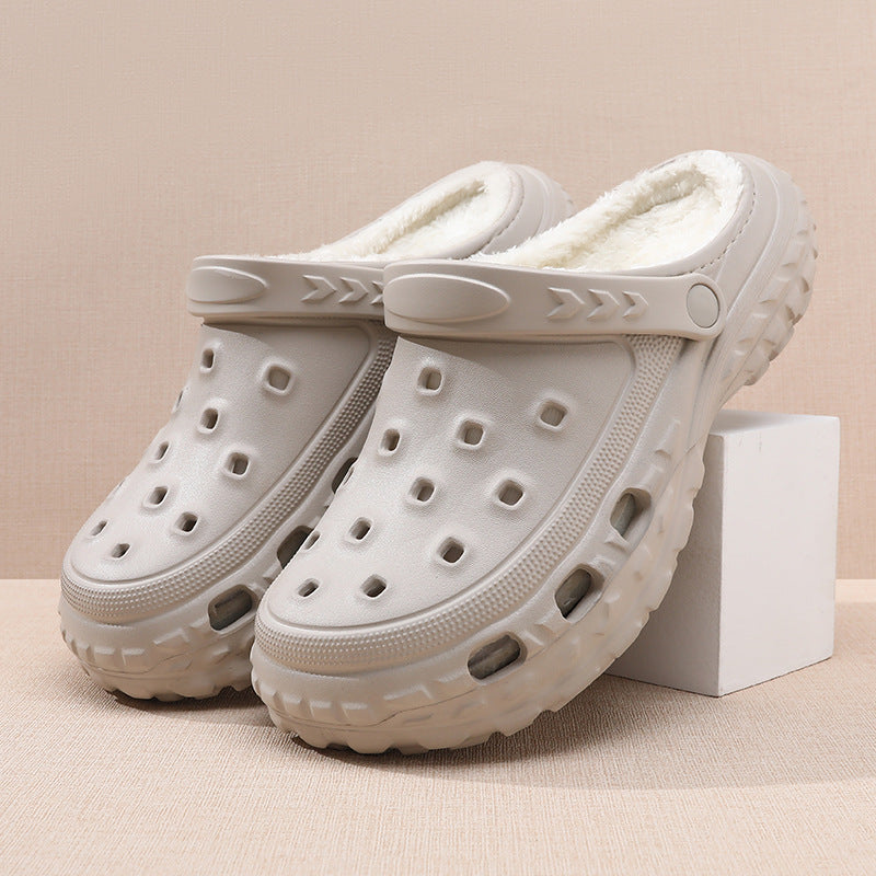 Dominik | Warme Und Gefütterte Herren Fleece Clogs