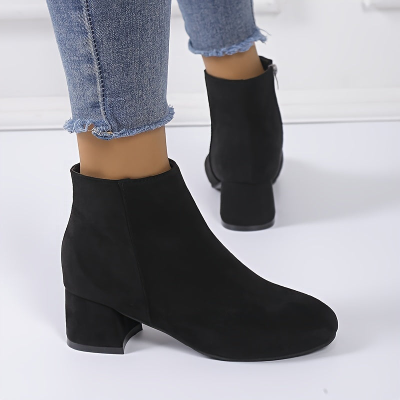 Emilia | Vielseitige Chelsea Stiefeletten mit niedrigem Absatz