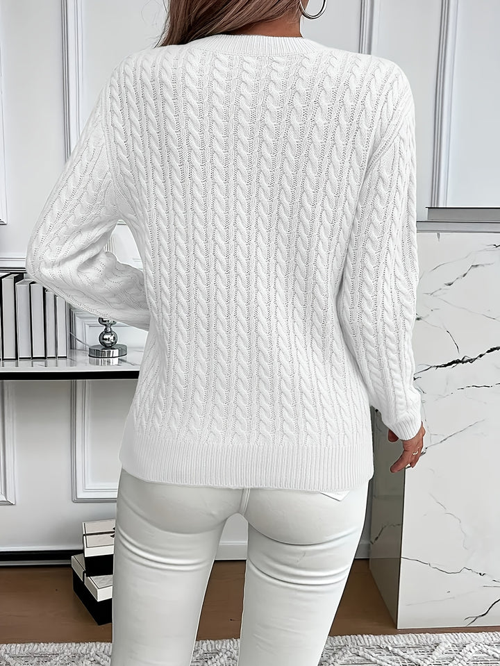 Lena | Moderner Und Weicher High-Low Strickpullover