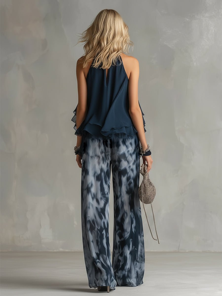 Annika | Zweiteiler Set – Elegante Weite für Damen