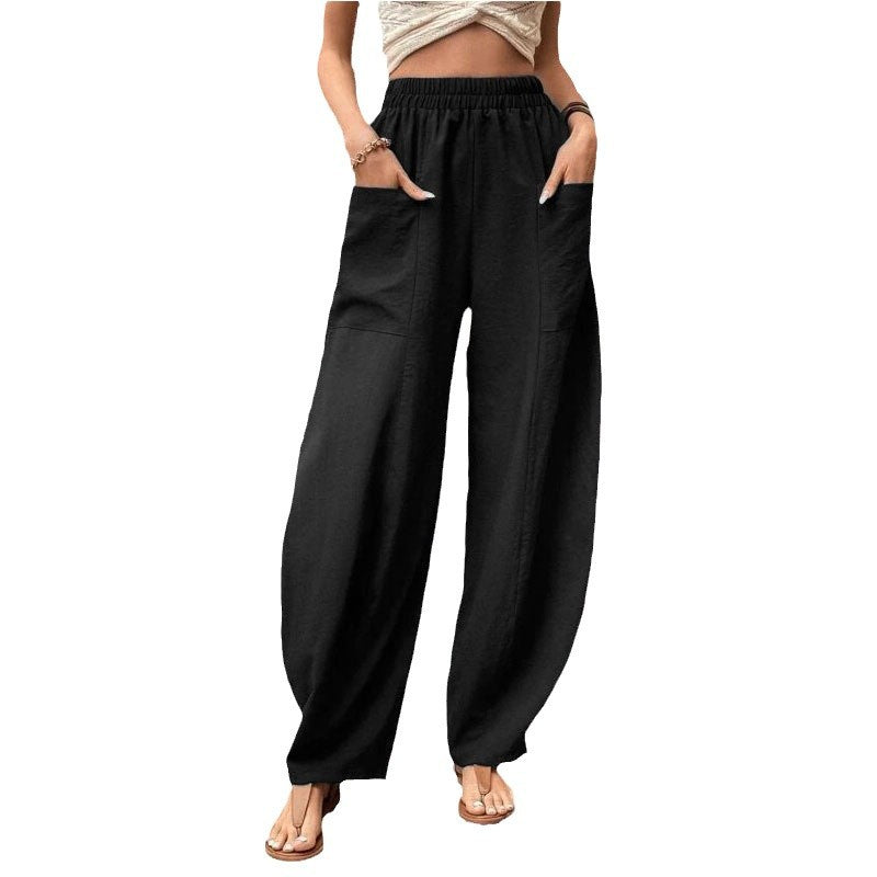 Johanna | Elegante und bequeme Weitbein Palazzohose